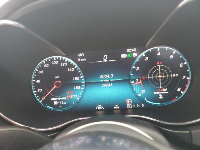 2020 Mercedes-Benz AMG GT VIN WDDYK7HA9LA025342 Copart auction photo, water/flood / mechanical damage thumbnail 9