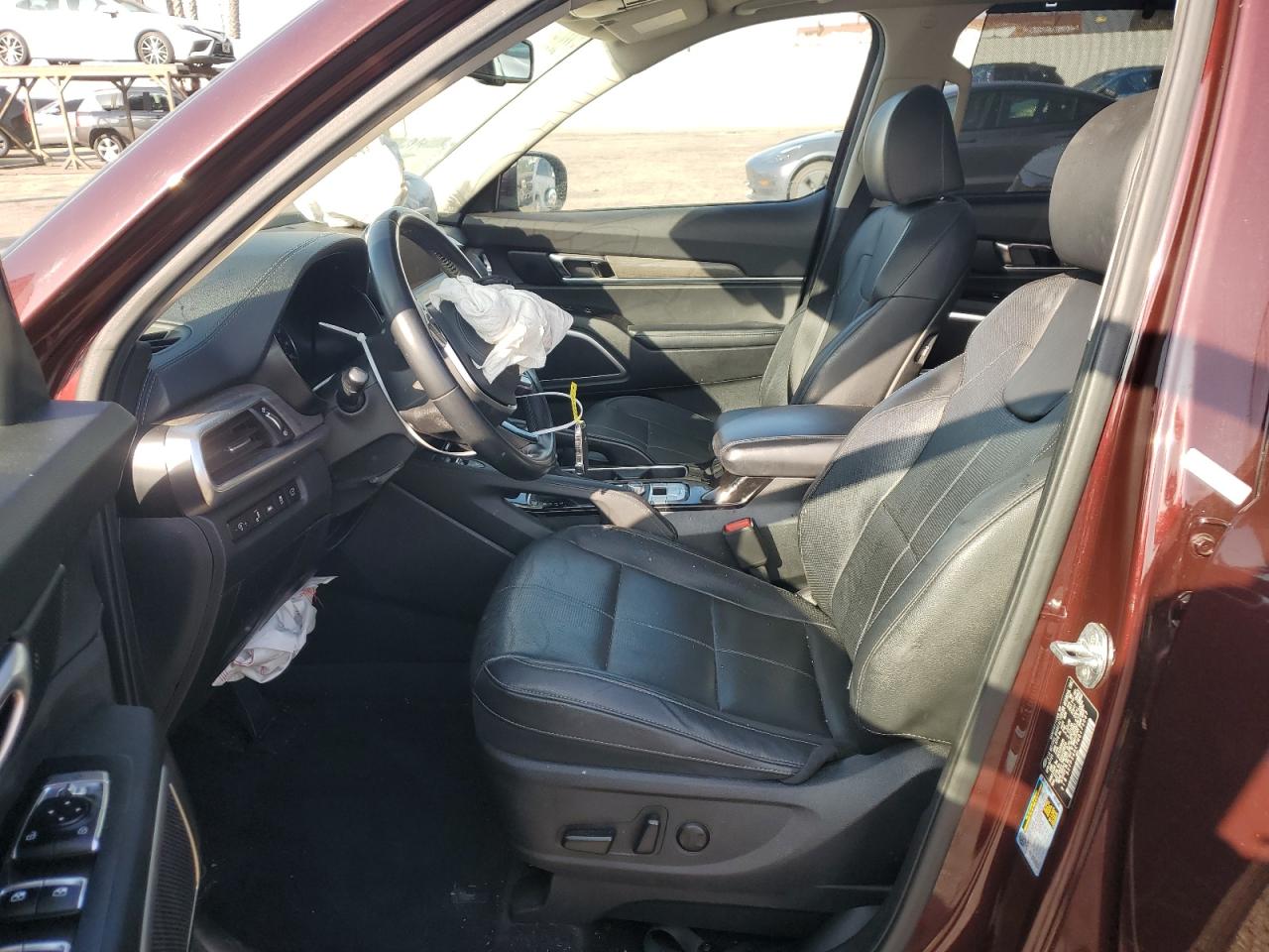 2021 KIA Telluride VIN 5XYP34HC7MG179097 Copart auction photo, front end damage thumbnail 7