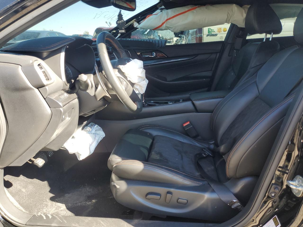2021 Nissan Maxima VIN 1N4AA6EV2MC511079 Copart auction photo, front end / side damage thumbnail 7