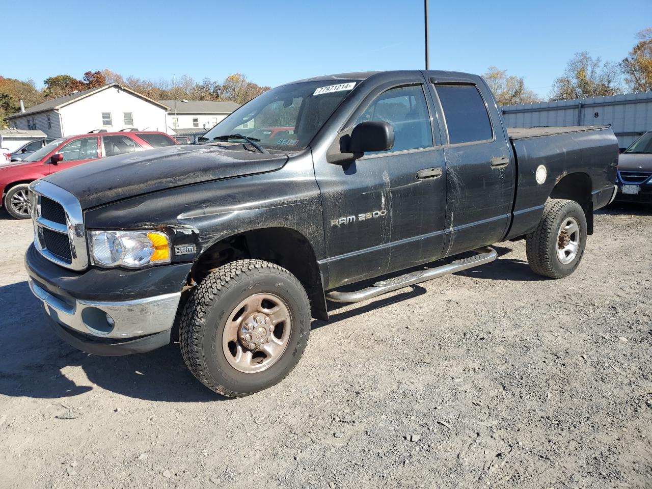2003 Dodge RAM VIN 3D7KU28D33G701413
