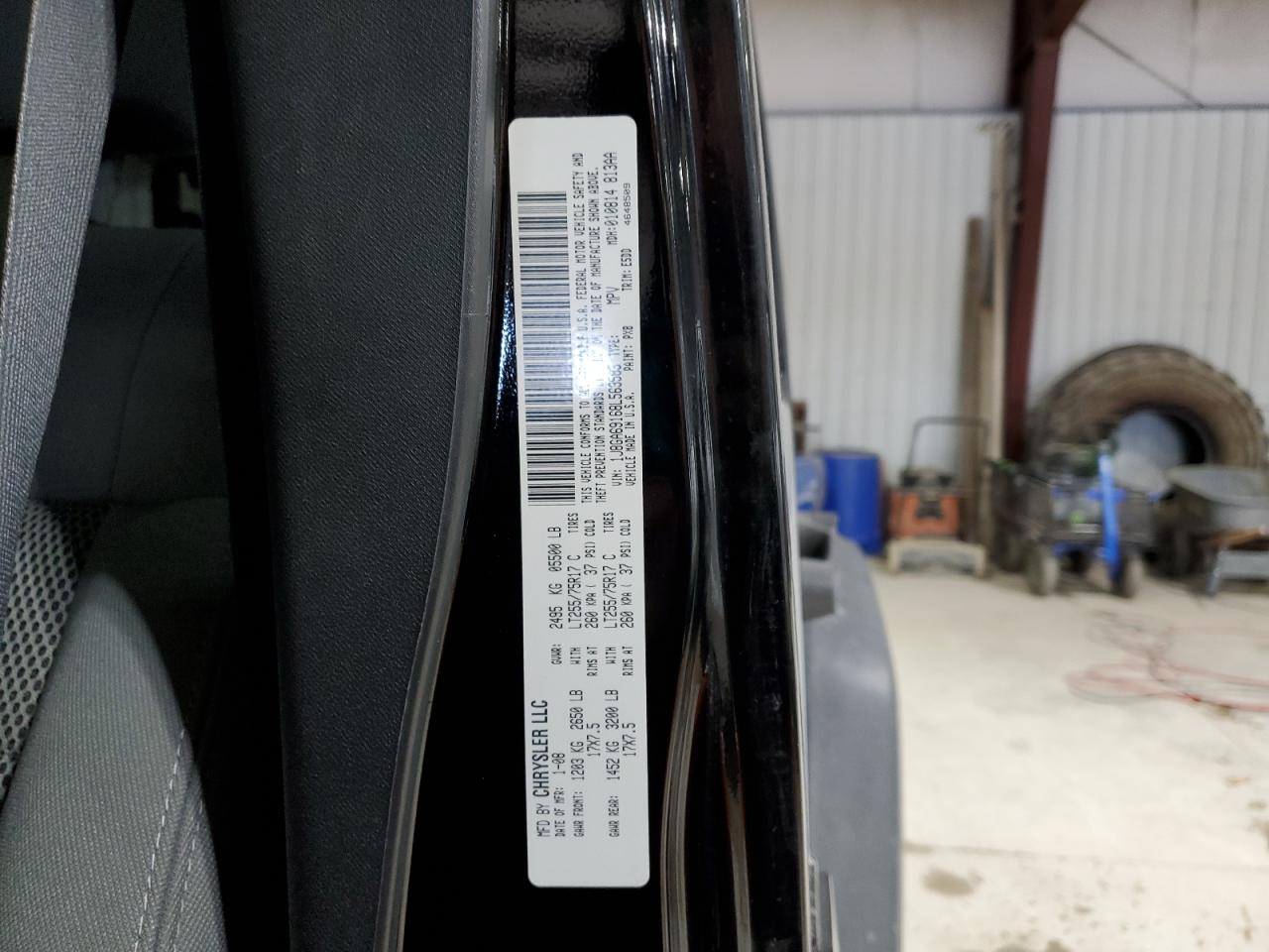 2008 Jeep Wrangler VIN 1J8GA69168L563583 Copart auction photo, rear end damage thumbnail 12