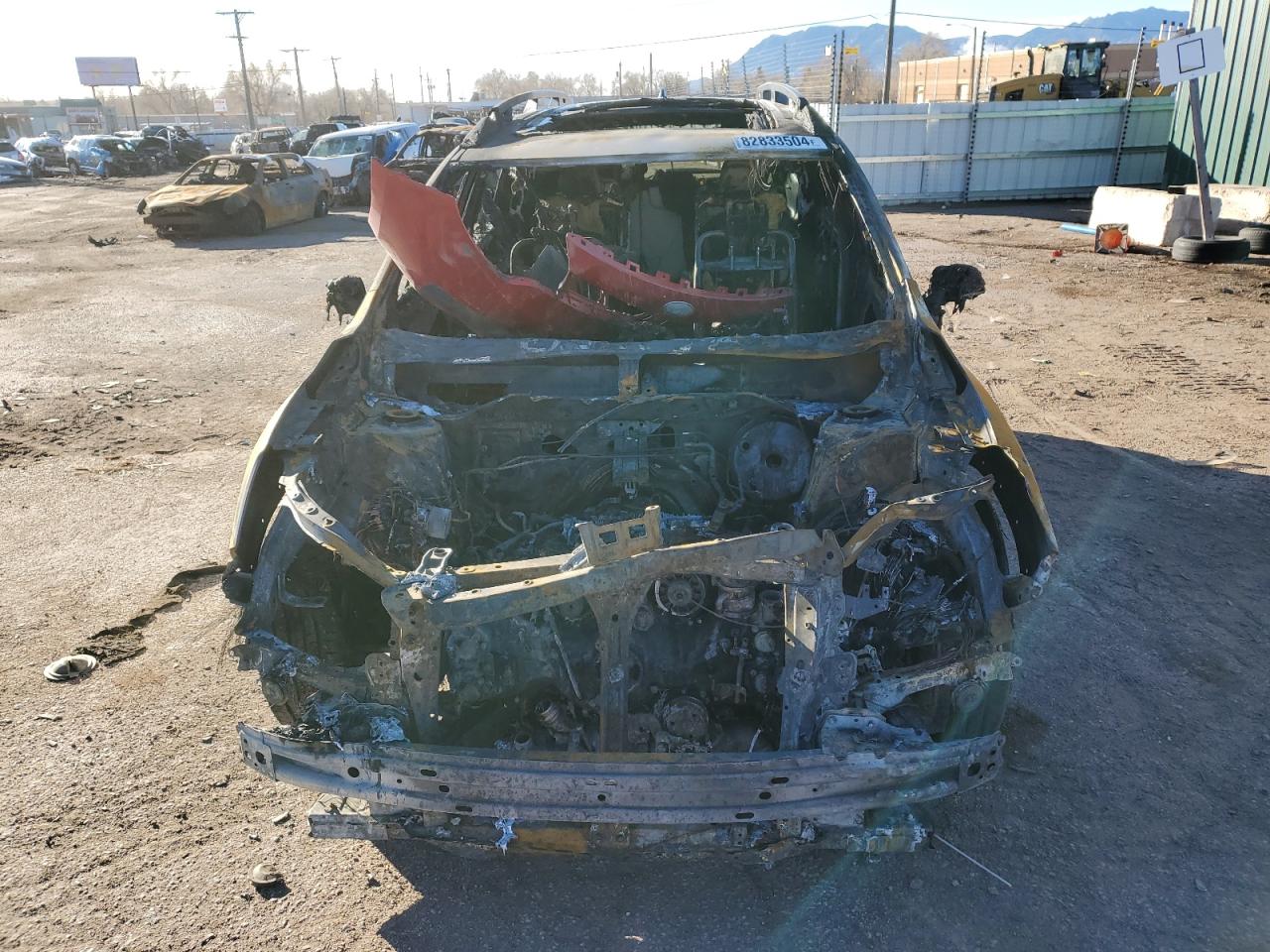 2020 Subaru Ascent VIN 4S4WMAPD5L3462632 Copart auction photo, burn - interior / burn - engine damage thumbnail 5