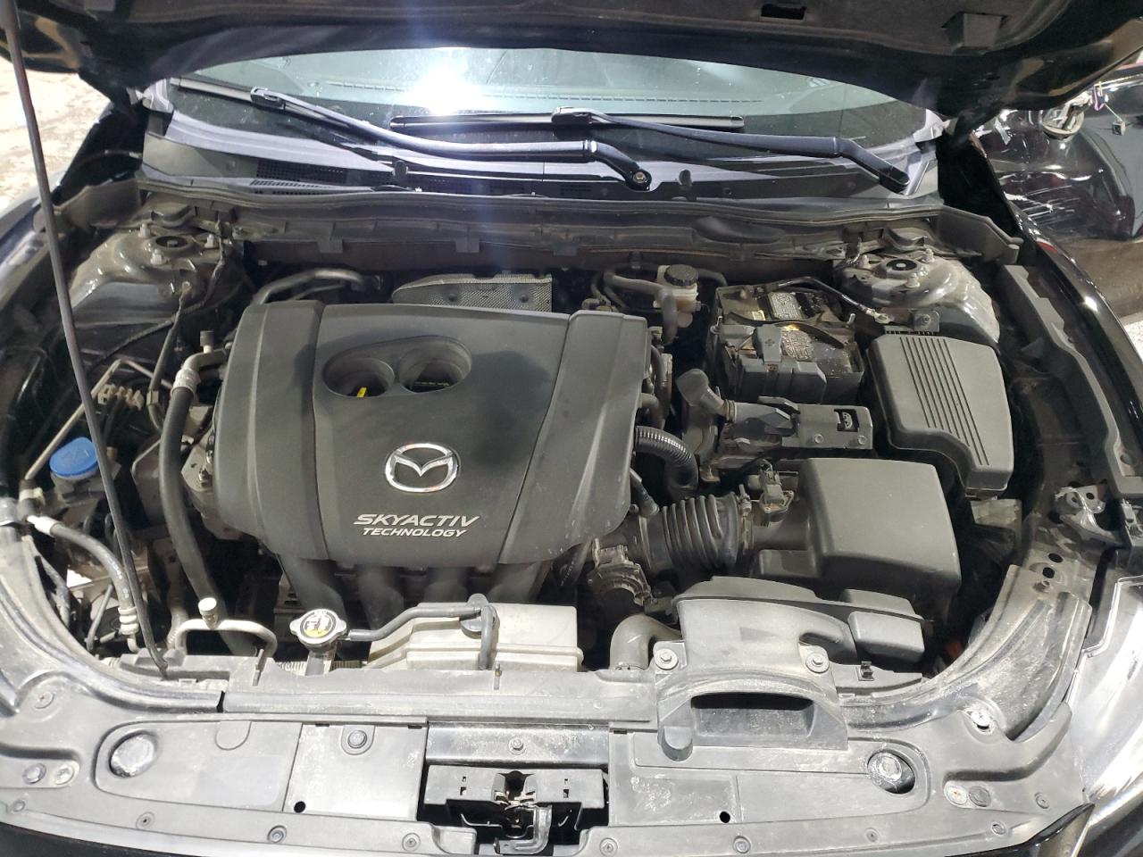 2015 Mazda 6 VIN JM1GJ1U62F1176244 Copart auction photo, side / front end damage thumbnail 13