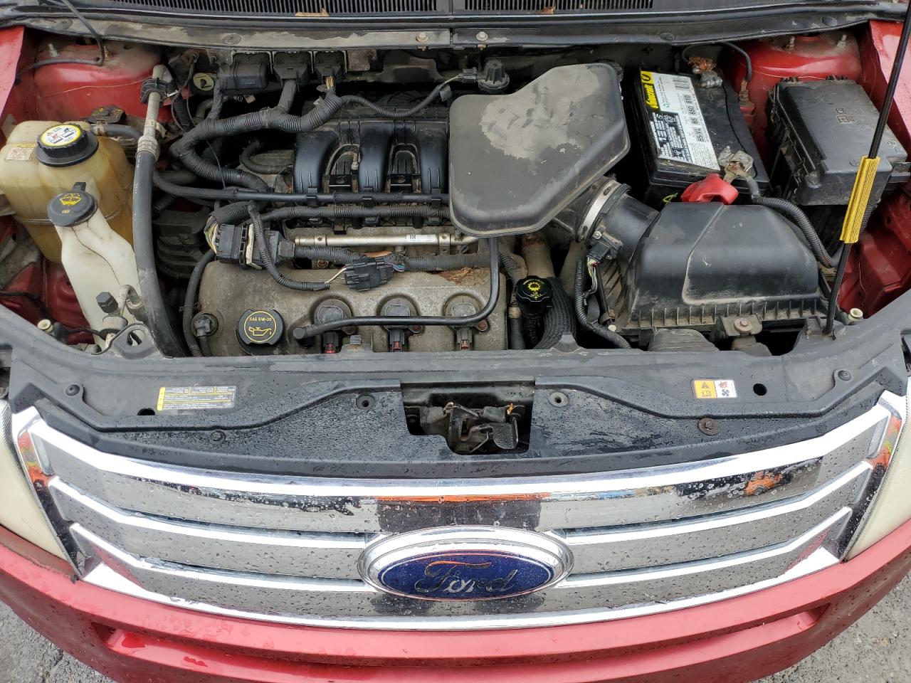 2007 Ford Edge VIN 2FMDK38C87BB65889 Copart auction photo, side / rear end damage thumbnail 12