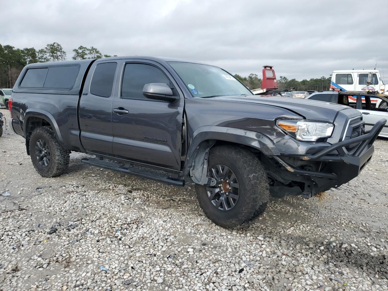 2022 Toyota Tacoma VIN 3TYRX5GN2NT066317 Copart auction photo, front end damage thumbnail 4