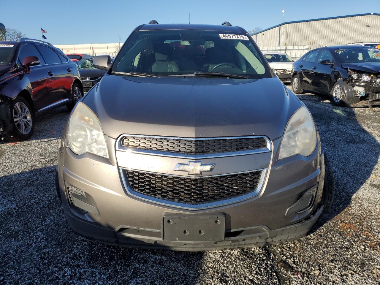 2012 Chevrolet Equinox VIN 2GNALDEK3C6305637 Copart auction photo, front end / undercarriage damage thumbnail 5