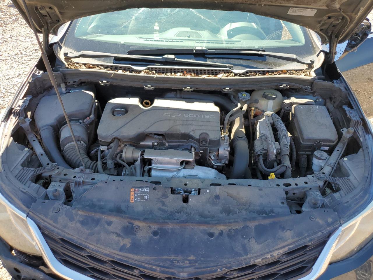 2017 Chevrolet Cruze VIN 1G1BE5SM9H7244913 Copart auction photo, all over damage thumbnail 11