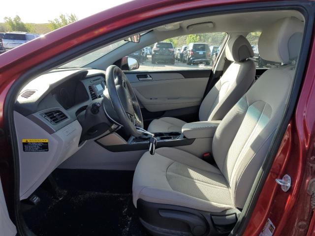 2016 Hyundai Sonata VIN 5NPE24AF3GH417555 Copart auction photo, front end / rear end damage thumbnail 7