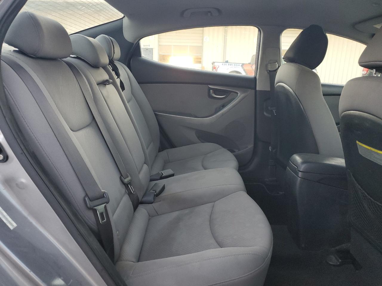 2013 Hyundai Elantra VIN KMHDH4AE9DU489648 Copart auction photo, front end / side damage thumbnail 10