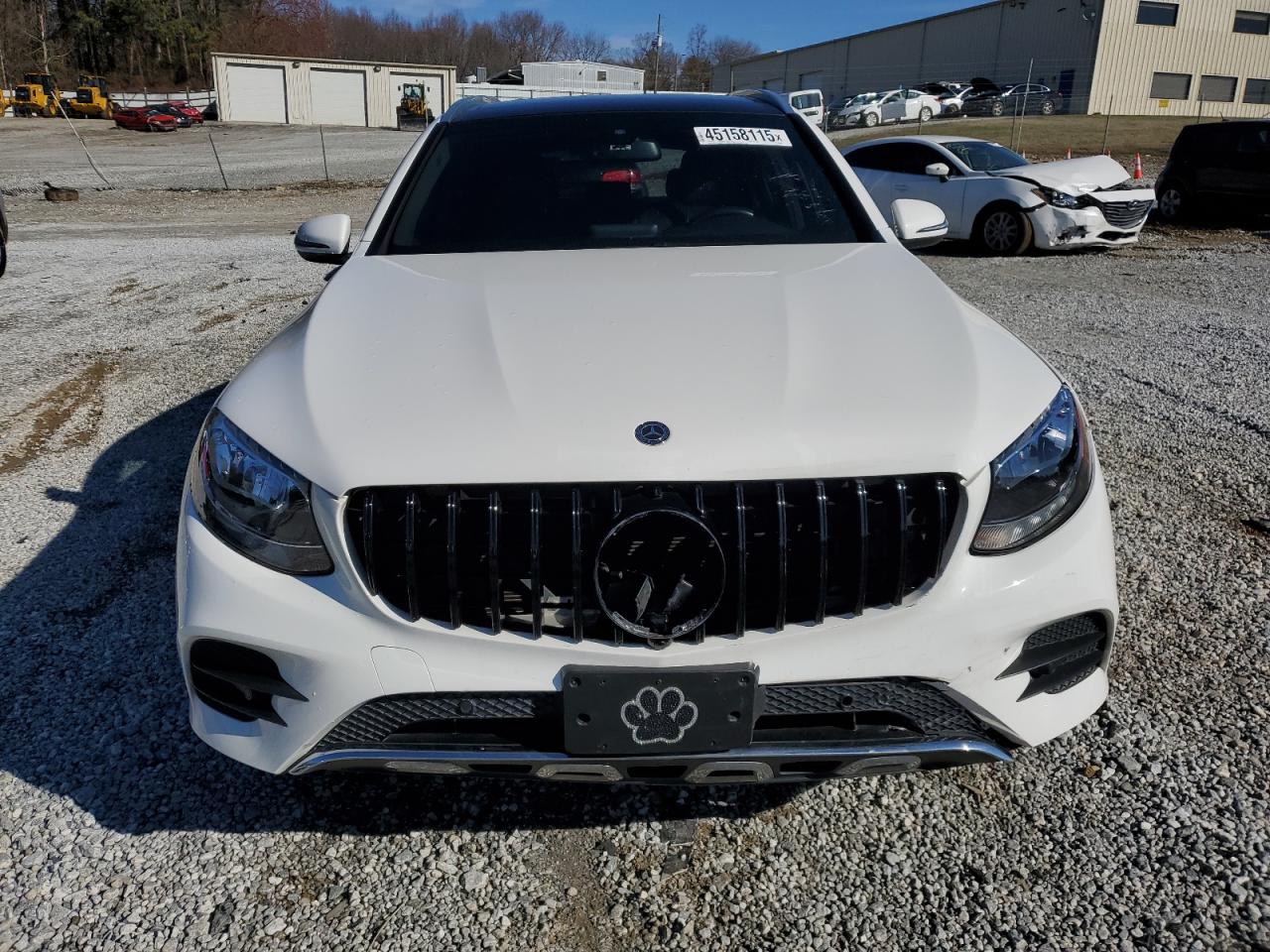 2018 Mercedes-Benz GLC VIN WDC0G4JB9JV067942 Copart auction photo, rear end / front end damage thumbnail 5