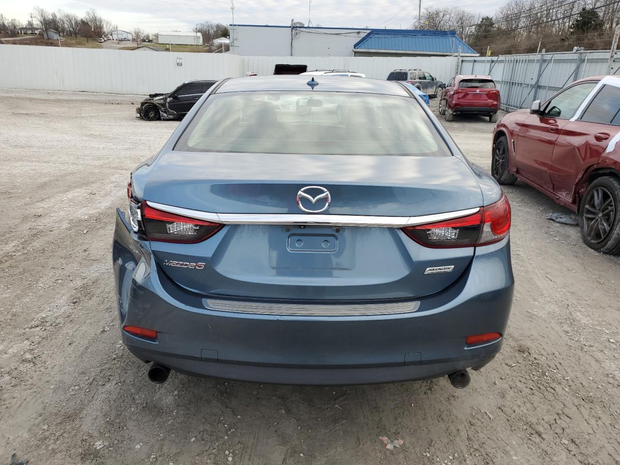 2015 Mazda 6 VIN JM1GJ1V57F1183597 Copart auction photo, rear end damage thumbnail 6