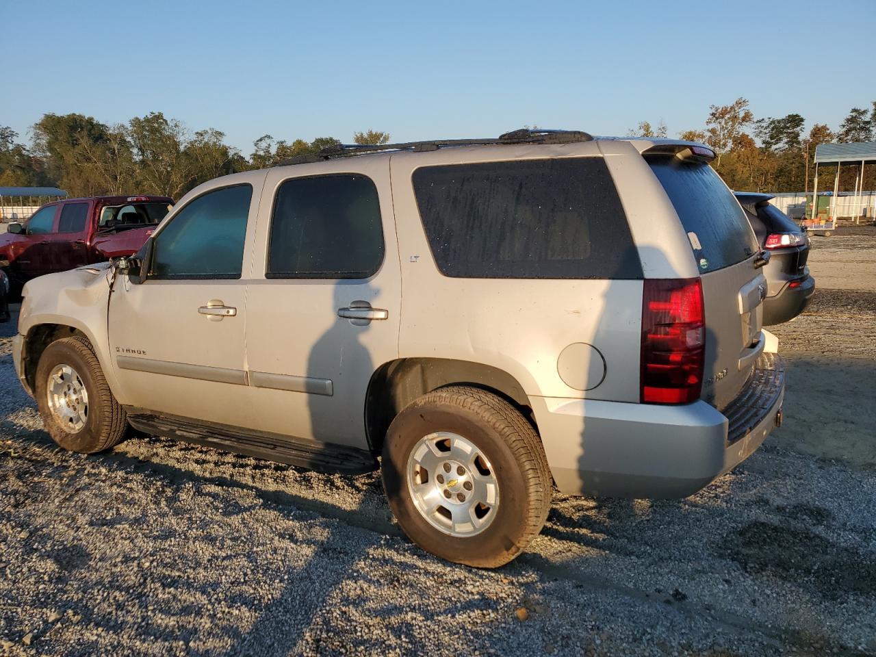 2008 Chevrolet Tahoe VIN 1GNFK13018R266261 Copart auction photo, top/roof damage thumbnail 2