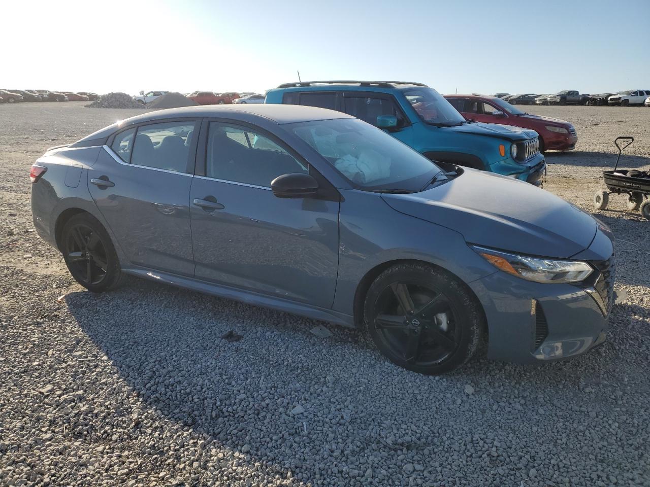 2024 Nissan Sentra VIN 3N1AB8DV5RY253677 Copart auction photo, all over damage thumbnail 4
