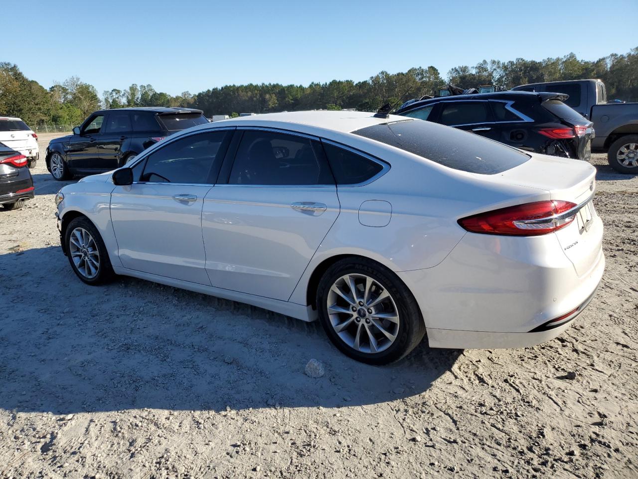 2017 Ford Fusion VIN 3FA6P0HD0HR129046 Copart auction photo, front end damage thumbnail 2