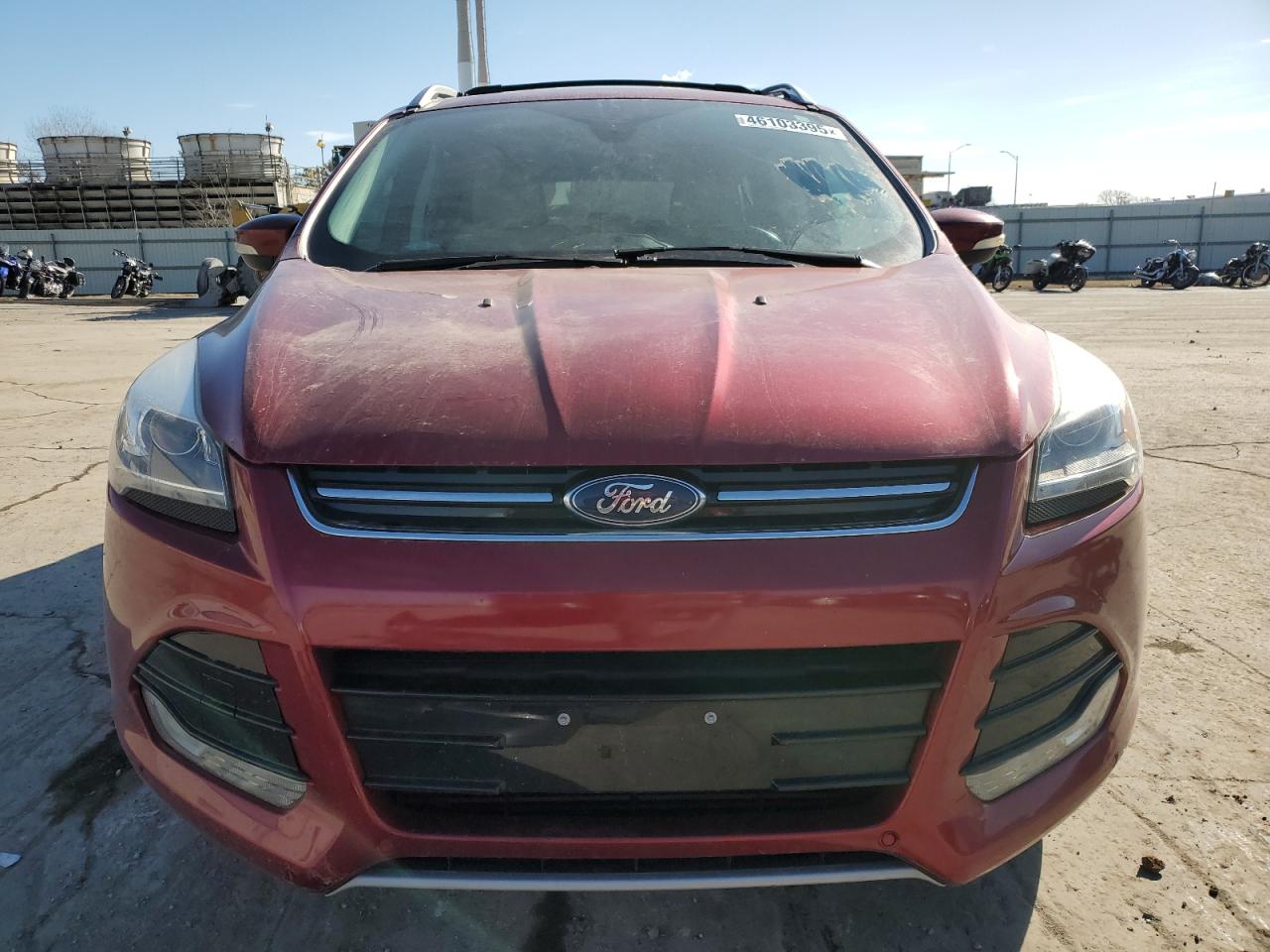 2015 Ford Escape VIN 1FMCU9J96FUC10974 Copart auction photo, rear end damage thumbnail 5