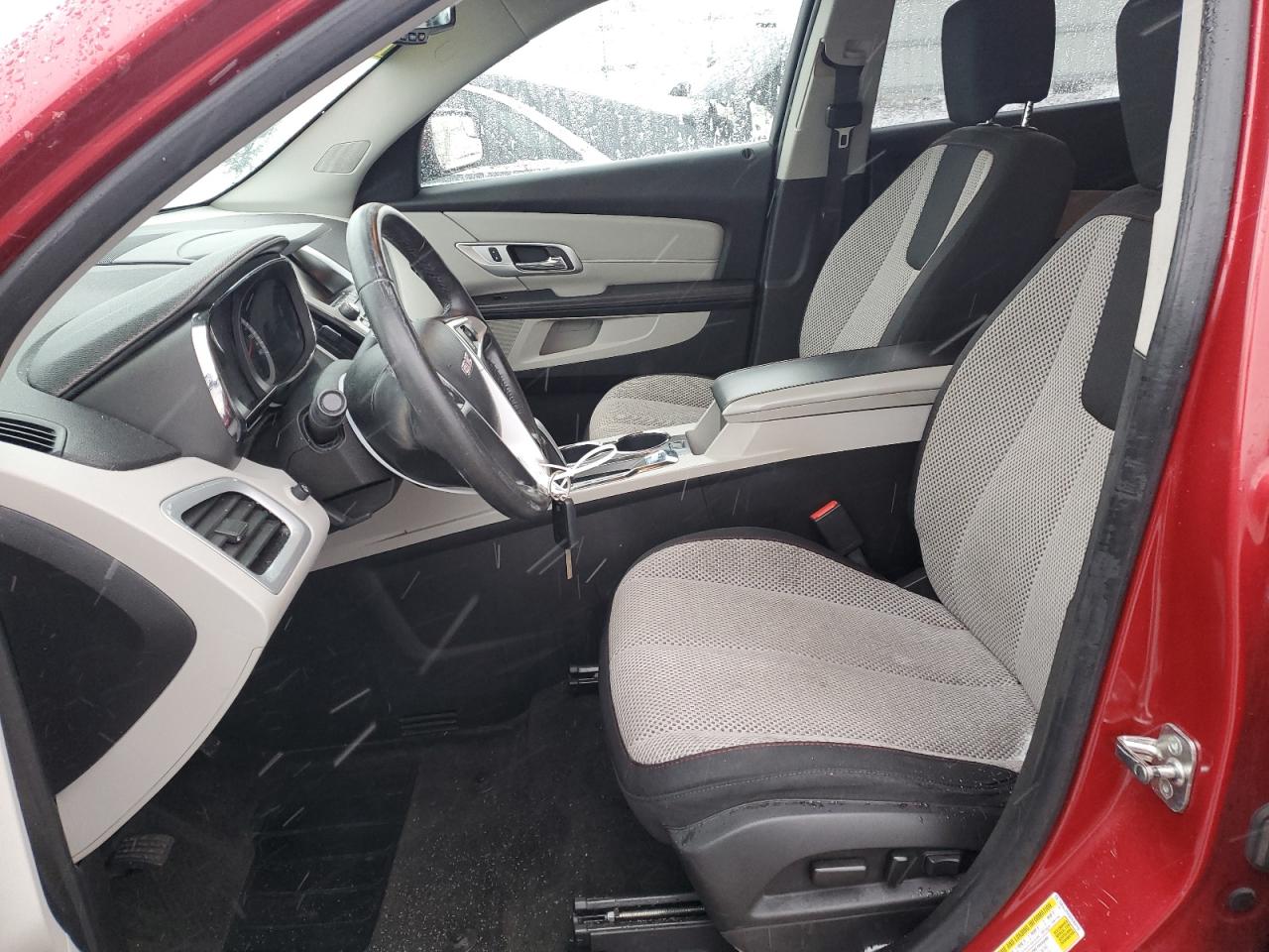 2013 GMC Terrain VIN 2GKALSEK9D6359155 Copart auction photo, front end / side damage thumbnail 7