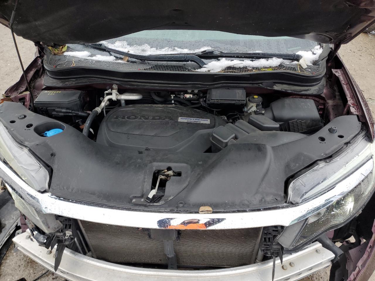 2016 Honda Pilot VIN 5FNYF6H09GB043787 Copart auction photo, front end / minor dent/scratches damage thumbnail 14