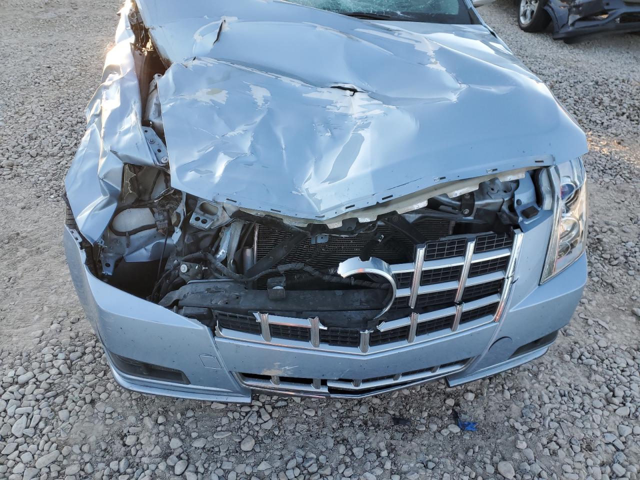 2013 Cadillac CTS VIN 1G6DE5E53D0110831 Copart auction photo, front end damage thumbnail 12