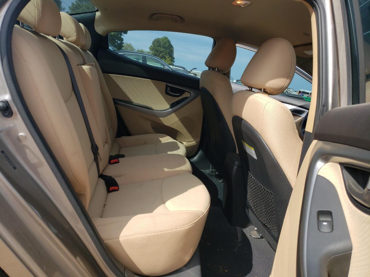 2013 Hyundai Elantra VIN 5NPDH4AE1DH448428 Copart auction photo, rear end damage thumbnail 10