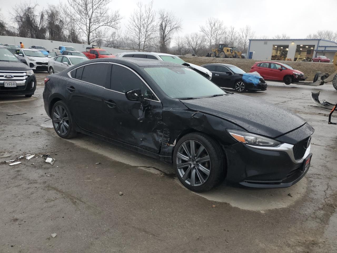 2020 Mazda 6 VIN JM1GL1VM3L1526869 Copart auction photo, side / front end damage thumbnail 4