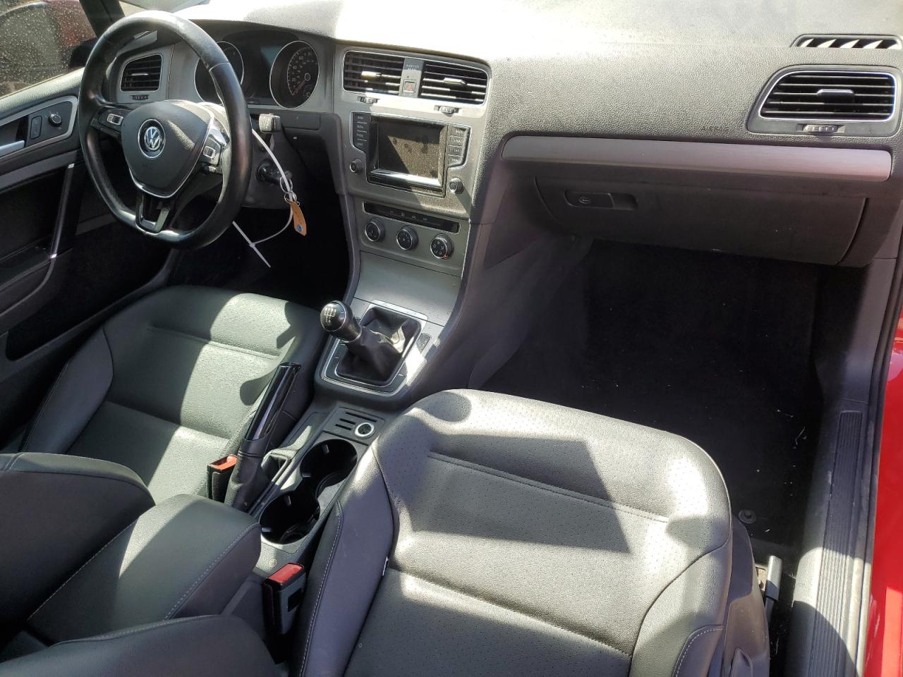 2015 Volkswagen Golf VIN 3VW817AU9FM097776 Copart auction photo, rear end / minor dent/scratches damage thumbnail 8