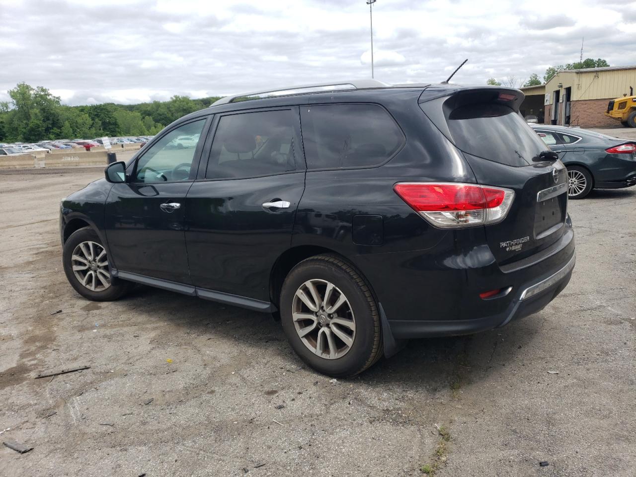 2016 Nissan Pathfinder VIN 5N1AR2MM9GC607201 Copart auction photo, side / minor dent/scratches damage thumbnail 2