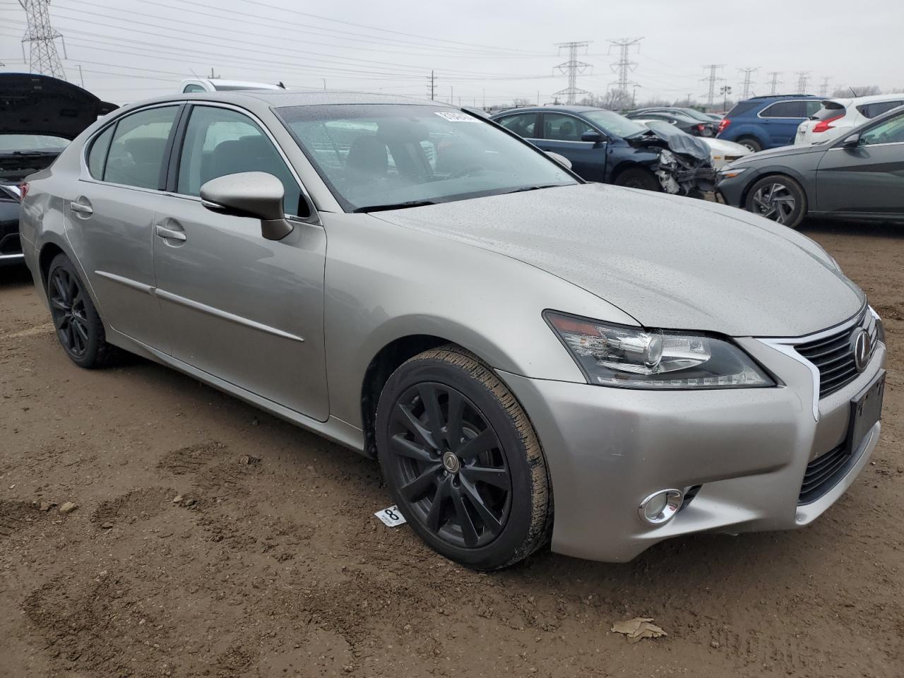 2015 Lexus GS VIN JTHCE1BL2FA009702 Copart auction photo, hail / minor dent/scratches damage thumbnail 4