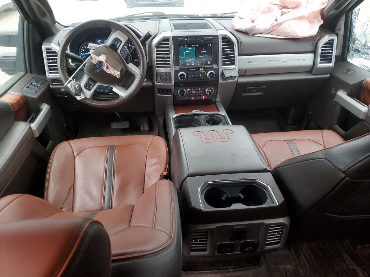 2018 Ford F250 VIN 1FT7W2BT8JEC17011 Copart auction photo, front end / side damage thumbnail 8