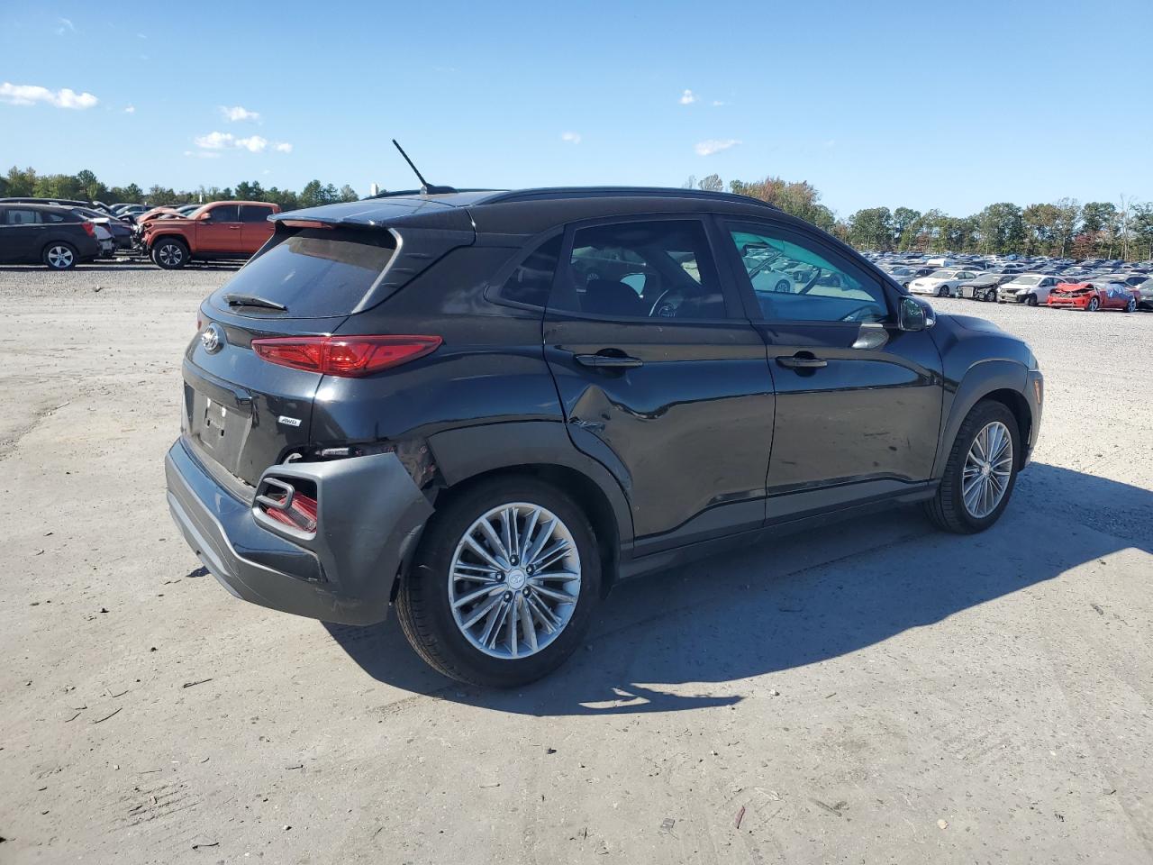 2020 Hyundai Kona VIN KM8K2CAA4LU494917 Copart auction photo, rear end / minor dent/scratches damage thumbnail 3