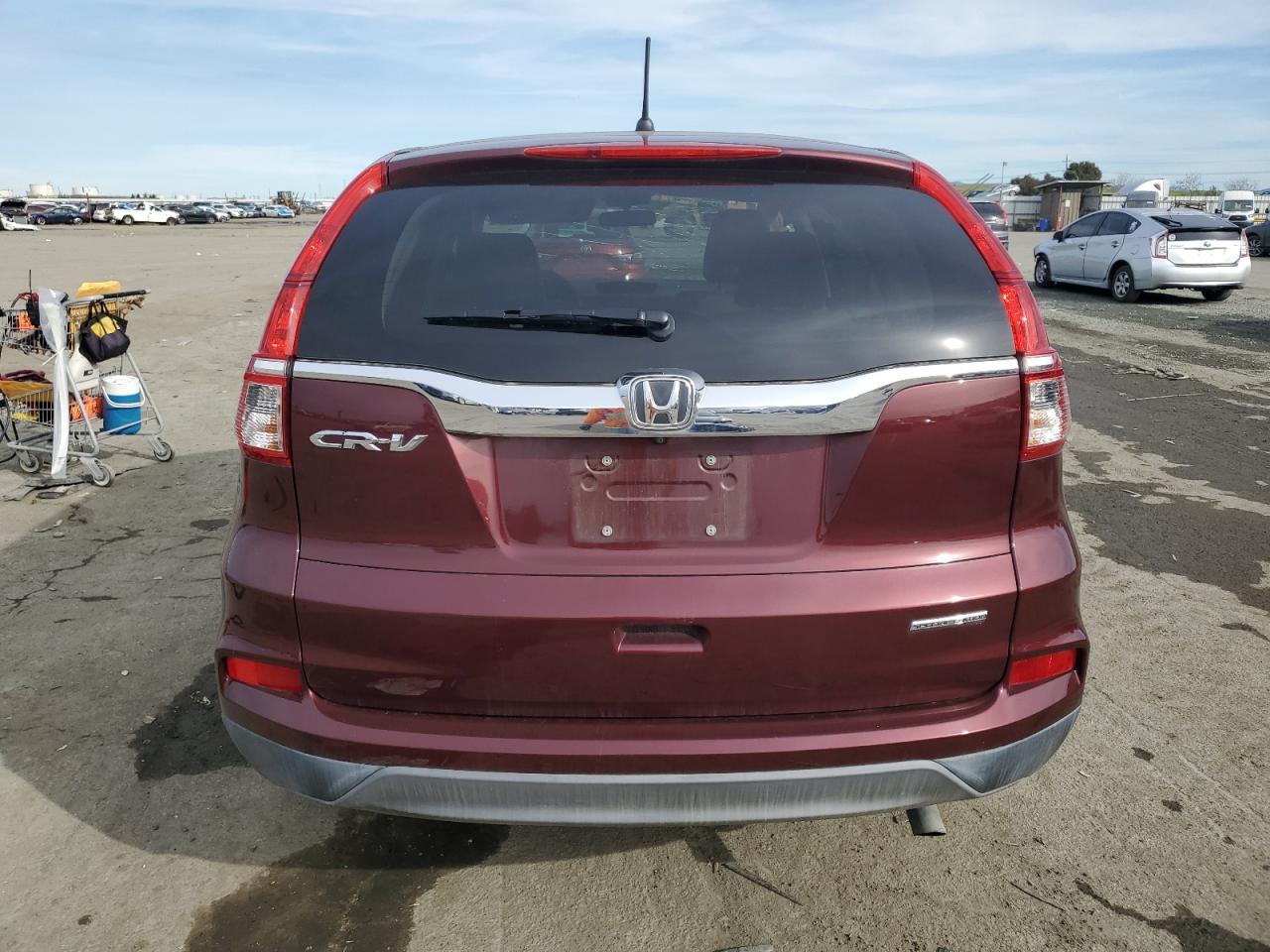 2016 Honda CR-V VIN 2HKRM3H46GH513514 Copart auction photo, side damage thumbnail 6