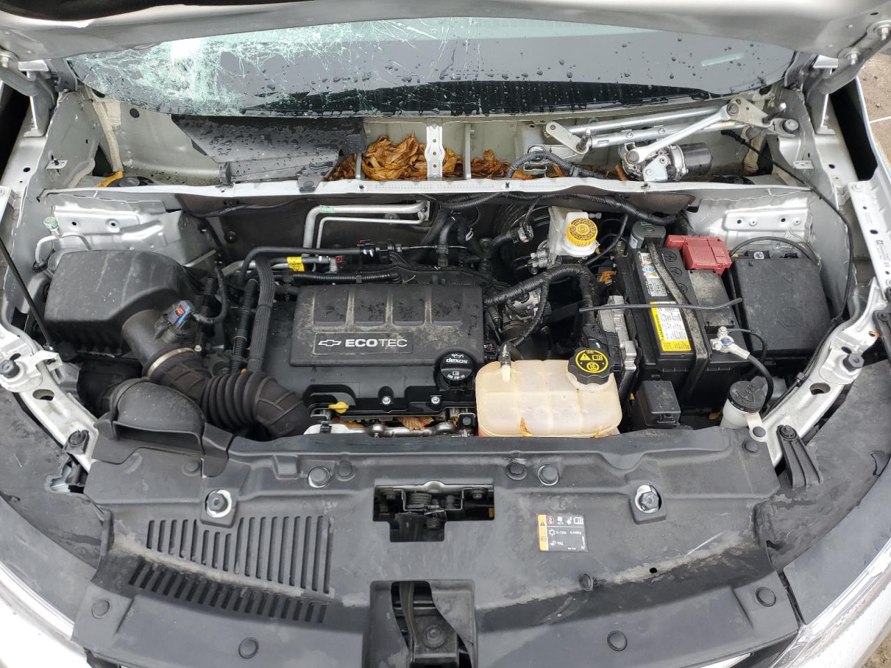 2019 Chevrolet Trax VIN 3GNCJKSBXKL373354 Copart auction photo, front end damage thumbnail 12