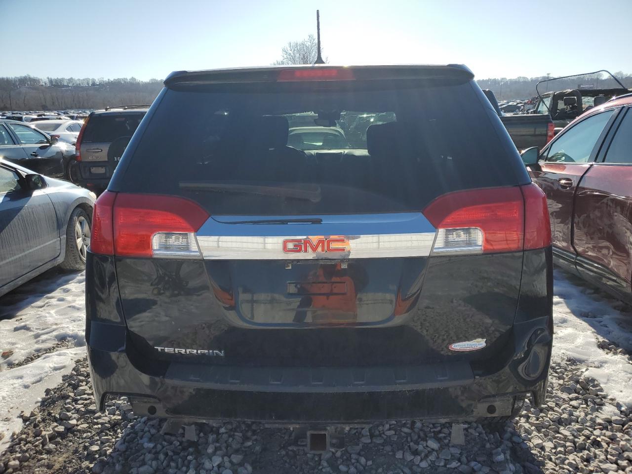2013 GMC Terrain VIN 2GKALMEK2D6416761 Copart auction photo, front end / rear end damage thumbnail 6