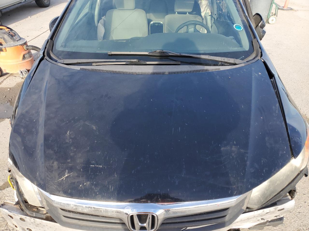 2012 Honda Civic VIN 19XFB2F52CE354231 Copart auction photo, all over damage thumbnail 11