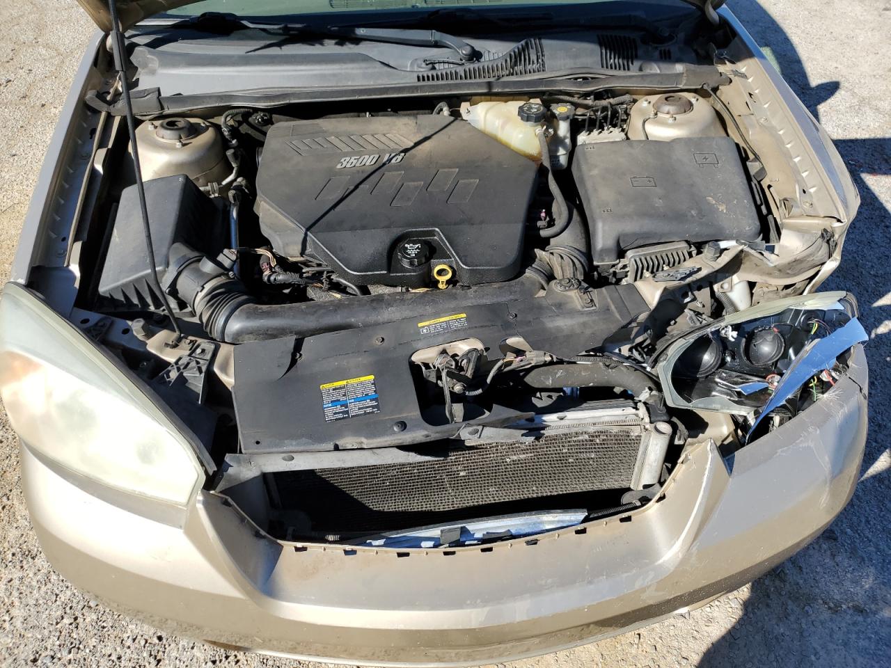 2008 Chevrolet Malibu VIN 1G1ZS58NX8F147622 Copart auction photo, front end / rear end damage thumbnail 13