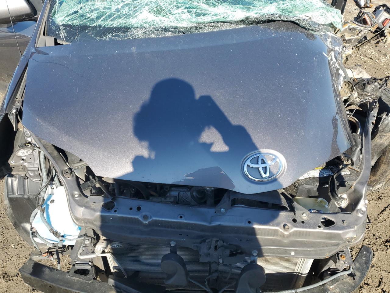 2014 Toyota Sienna VIN 5TDYK3DC7ES520378 Copart auction photo, all over damage thumbnail 13