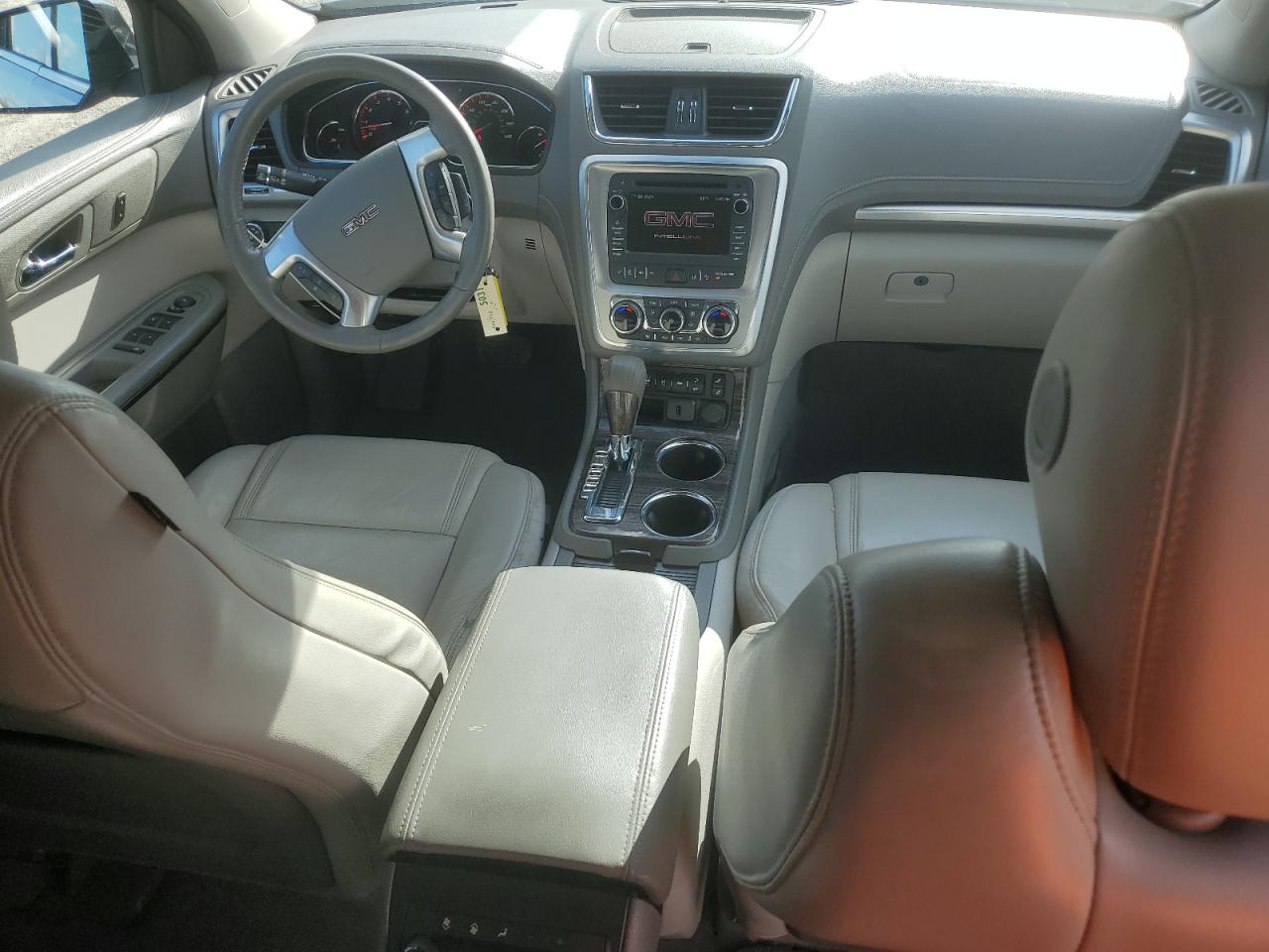 2015 GMC Acadia VIN 1GKKRRKD5FJ292500 Copart auction photo, front end / side damage thumbnail 8