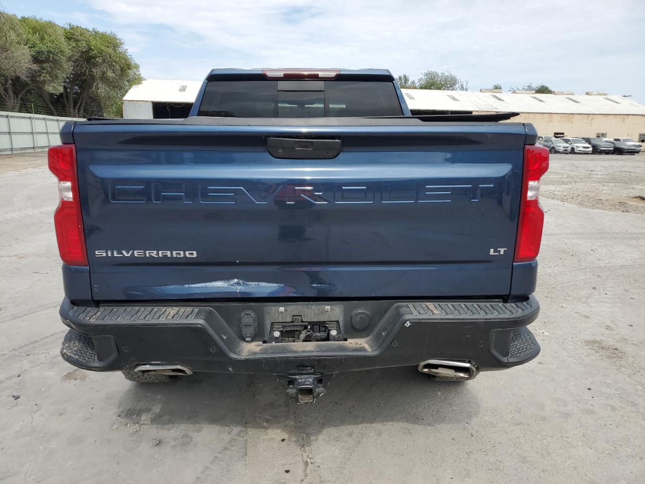 2021 Chevrolet Silverado VIN 3GCPYFED9MG310106 Copart auction photo, vandalism damage thumbnail 6