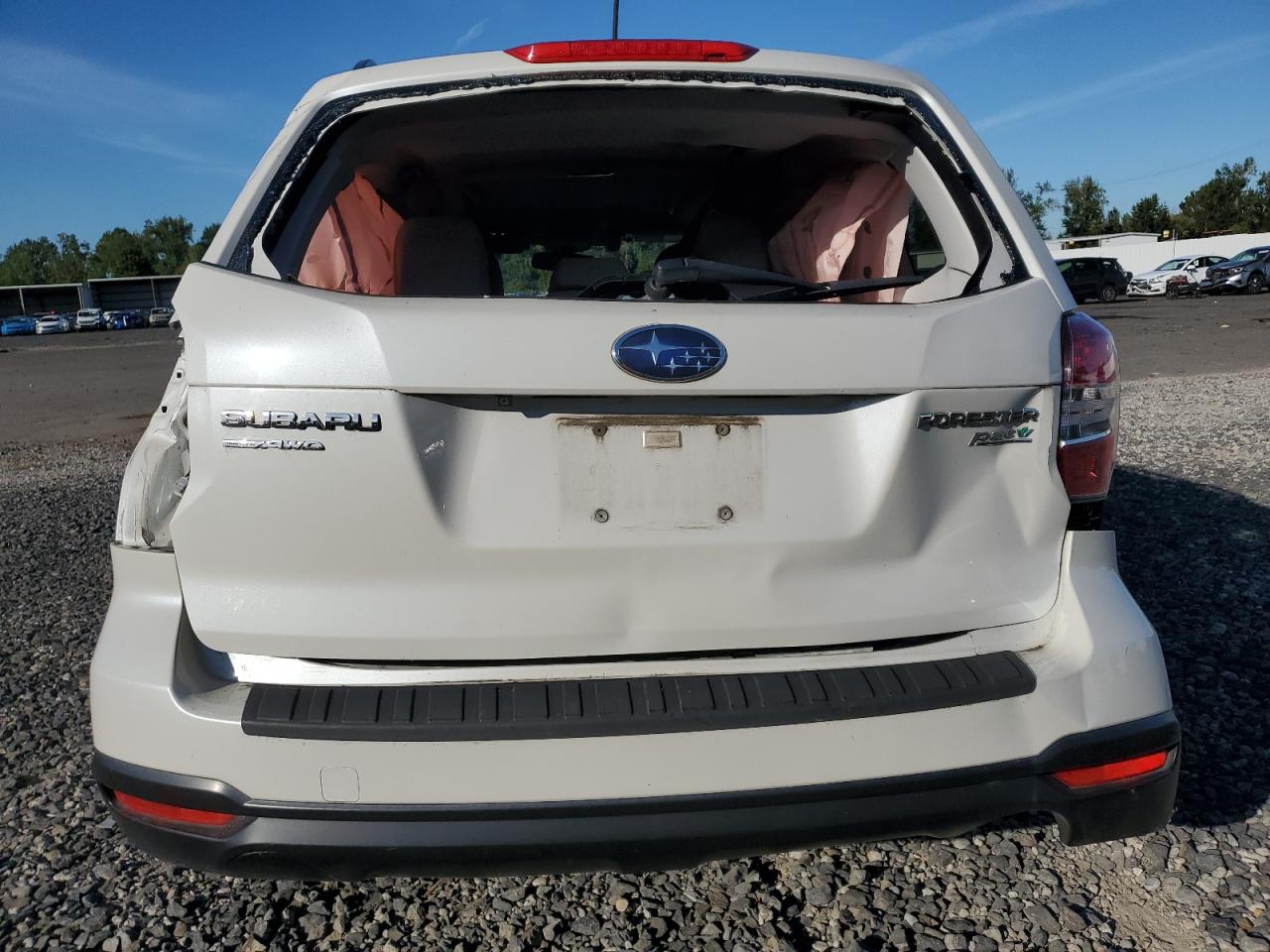 2015 Subaru Forester VIN JF2SJAFC5FH597655 Copart auction photo, all over damage thumbnail 6