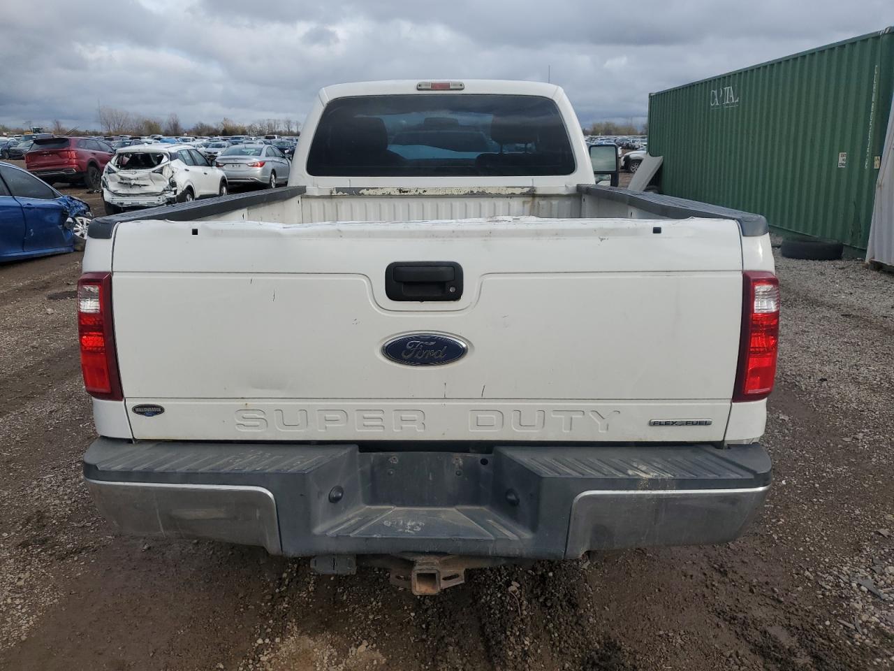 2014 Ford F250 VIN 1FTBF2A62EEA58045 Copart auction photo, front end damage thumbnail 6