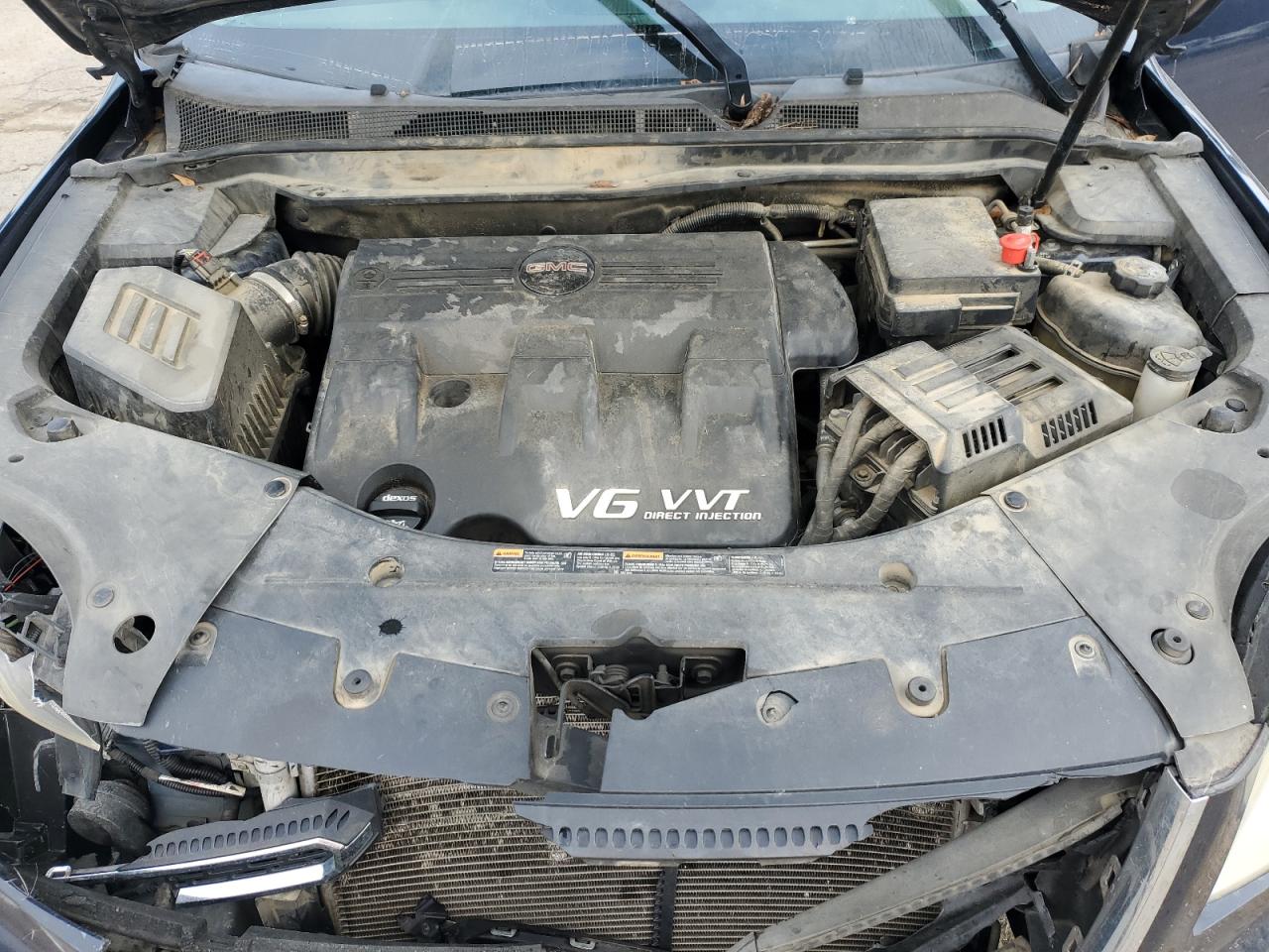 2016 GMC Terrain VIN 2GKFLUE30G6192862 Copart auction photo, front end damage thumbnail 13