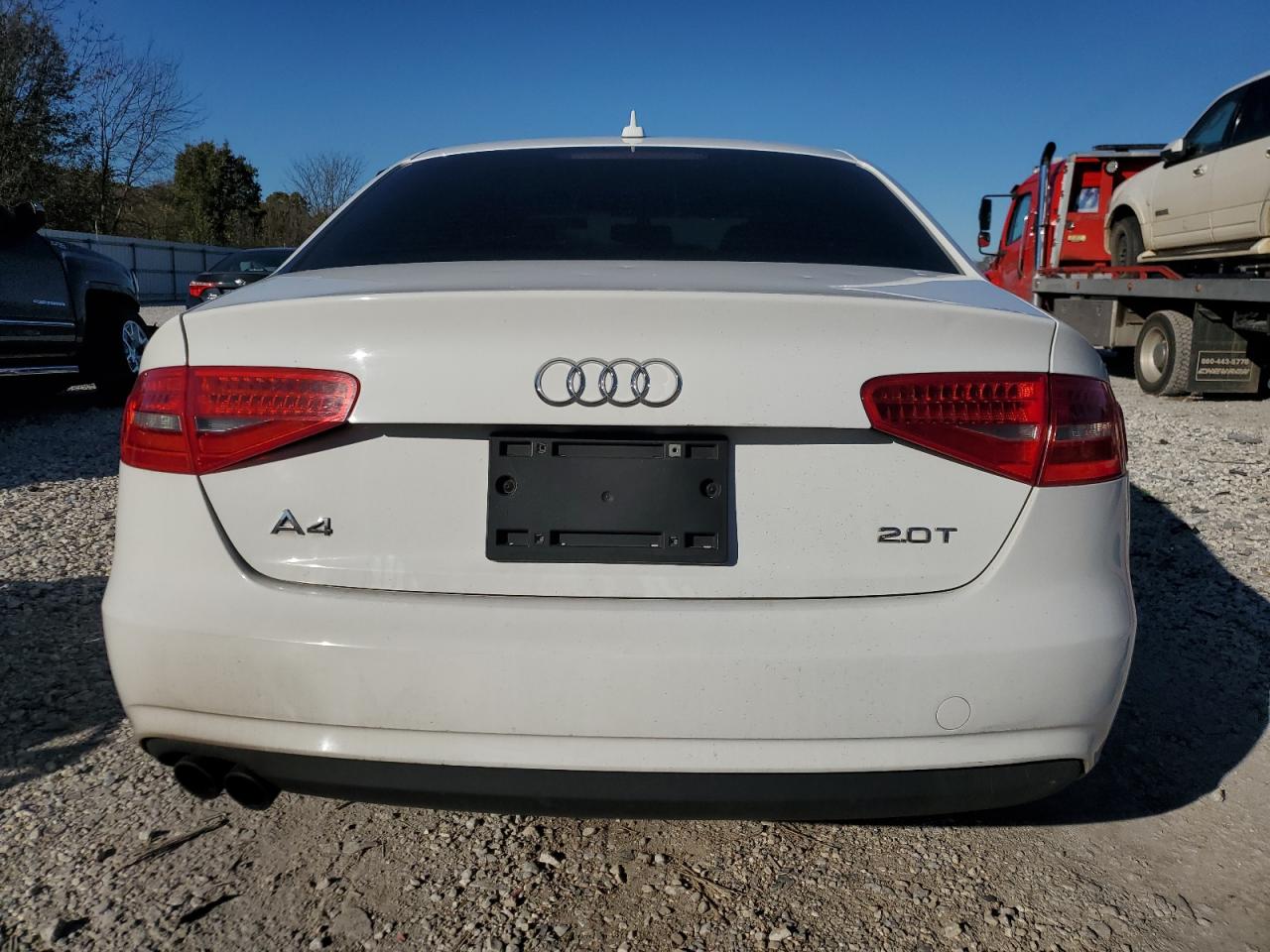 2013 Audi A4 VIN WAUAFAFL3DN042923 Copart auction photo, hail / side damage thumbnail 6