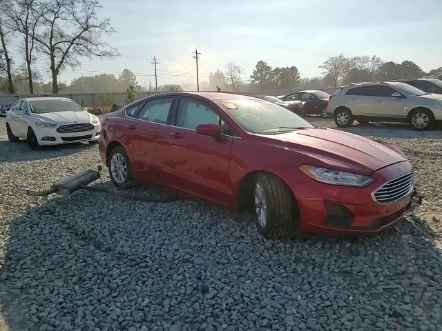2020 Ford Fusion VIN 3FA6P0HD8LR119874 Copart auction photo, front end / rear end damage thumbnail 11