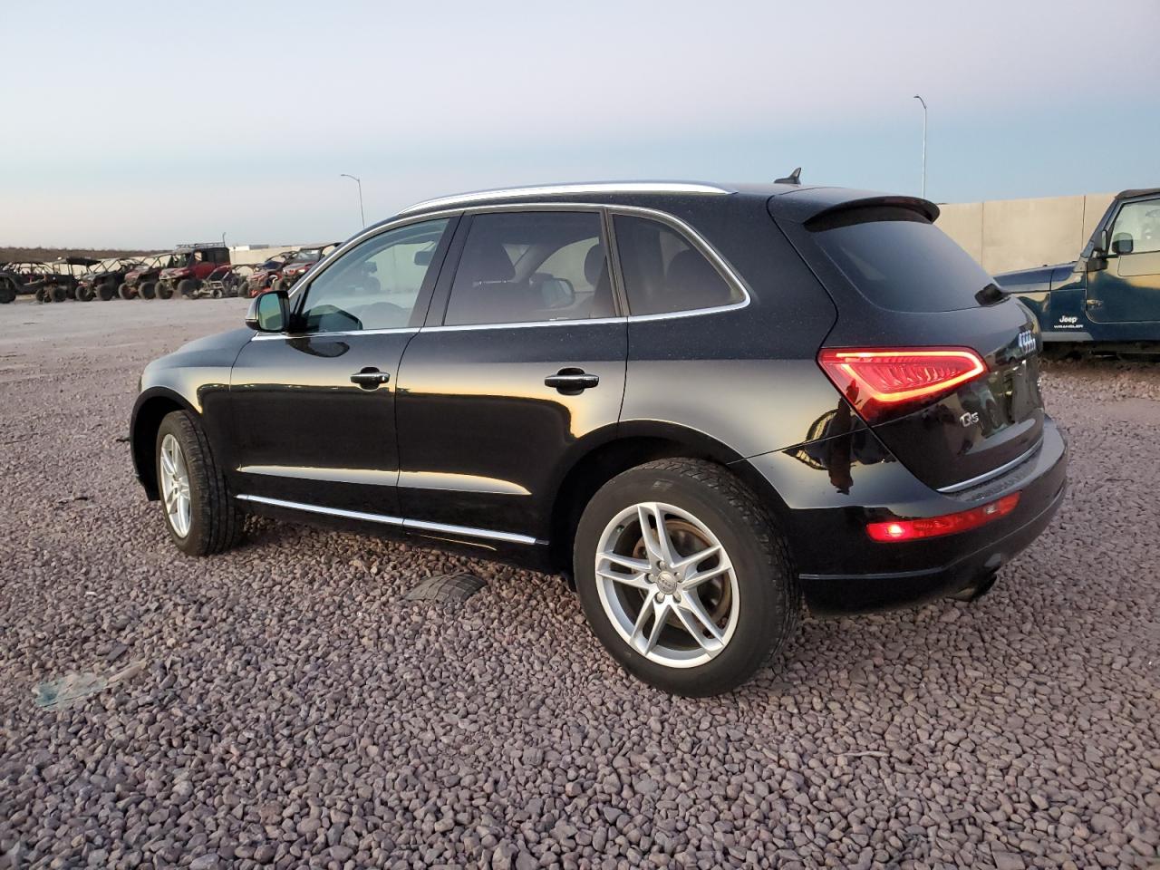 2015 Audi Q5 VIN WA1LFAFP3FA088786 Copart auction photo, front end / side damage thumbnail 2