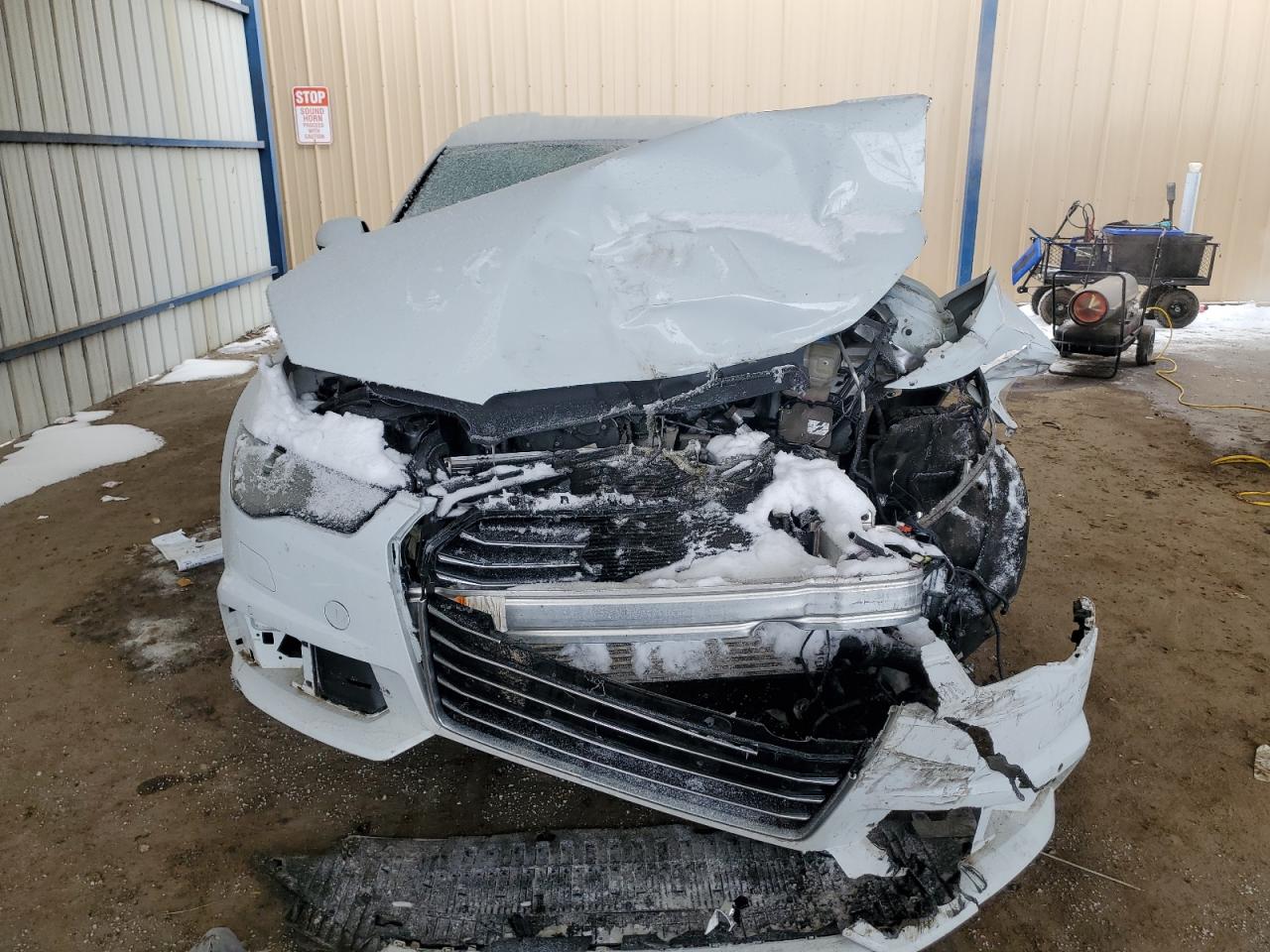 2017 Audi A6 VIN WAUG8AFC3HN039885 Copart auction photo, front end damage thumbnail 5