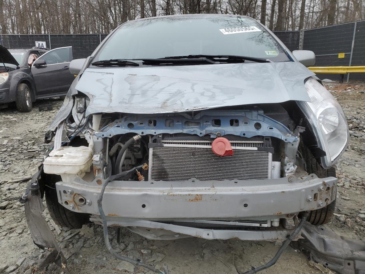 2007 Toyota Yaris VIN JTDJT923675059252 Copart auction photo, front end / rear end damage thumbnail 5