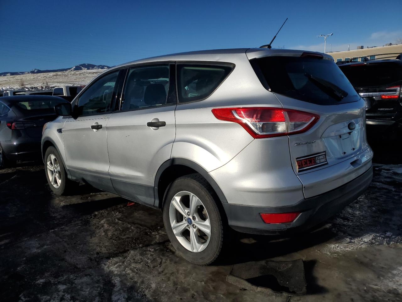 2014 Ford Escape VIN 1FMCU0F71EUD51422 Copart auction photo, side damage thumbnail 2