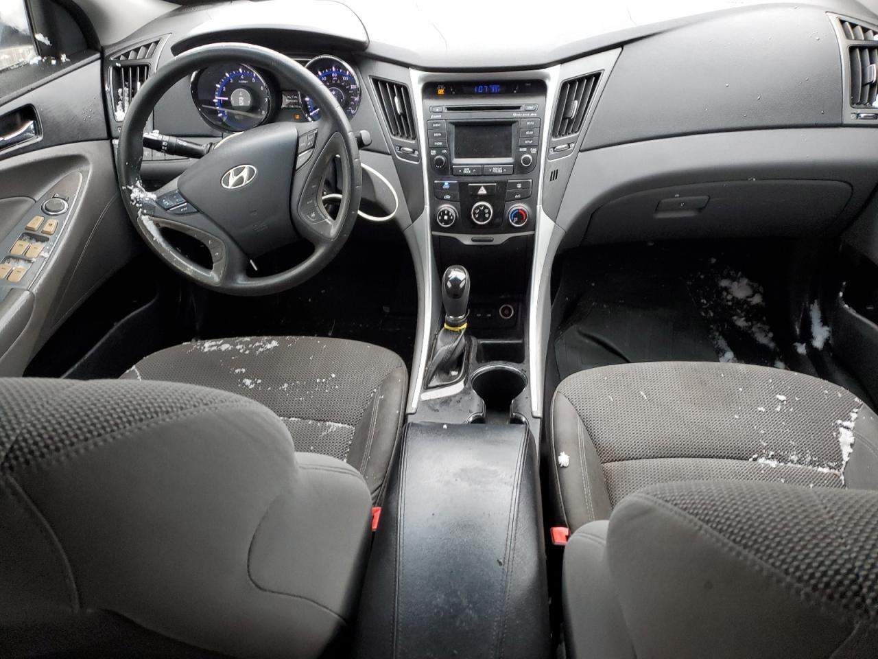 2014 Hyundai Sonata VIN 5NPEB4AC6EH888408 Copart auction photo, side / undercarriage damage thumbnail 8