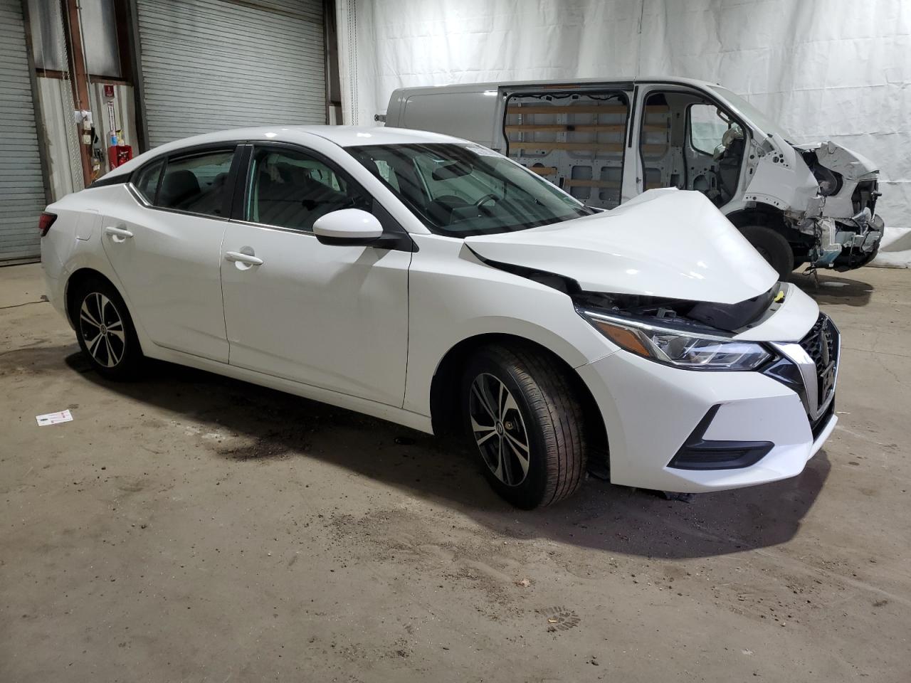 2022 Nissan Sentra VIN 3N1AB8CV3NY272529 Copart auction photo, front end / minor dent/scratches damage thumbnail 4