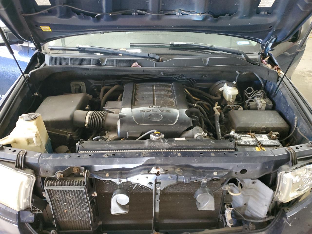2007 Toyota Tundra VIN 5TBBV58157S483344 Copart auction photo, front end / undercarriage damage thumbnail 12