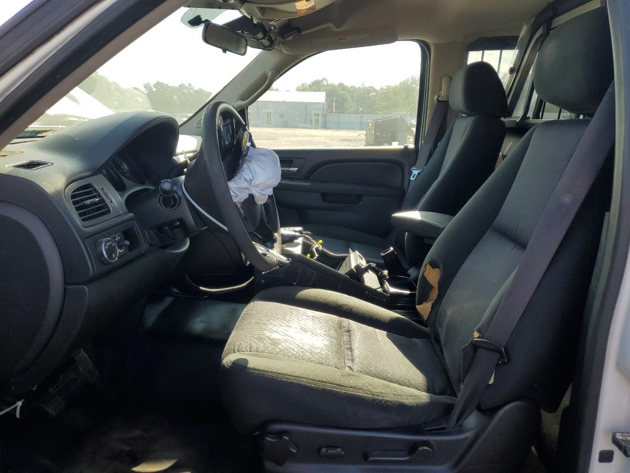 2012 Chevrolet Tahoe VIN 1GNLC2E05CR307695 Copart auction photo, front end / side damage thumbnail 7